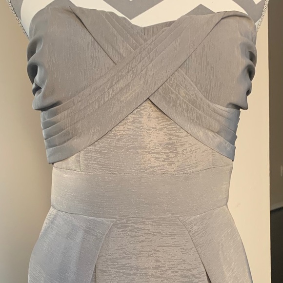 BCBGeneration strapless dress- Gray - Picture 5 of 5